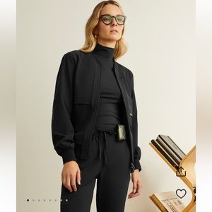NWT! Size Small Figs Bomber Jacket